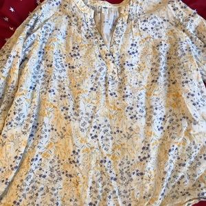 Old Navy linen long sleeved shirt